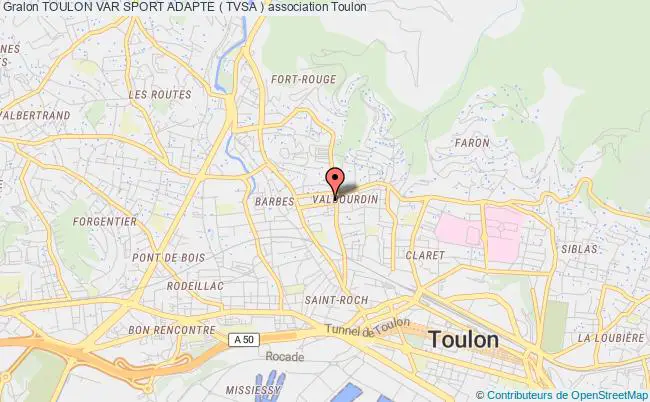 plan association Toulon Var Sport Adapte ( Tvsa ) Toulon