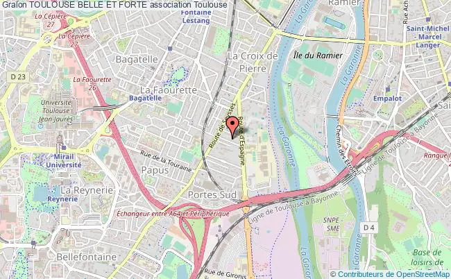 plan association Toulouse Belle Et Forte Toulouse