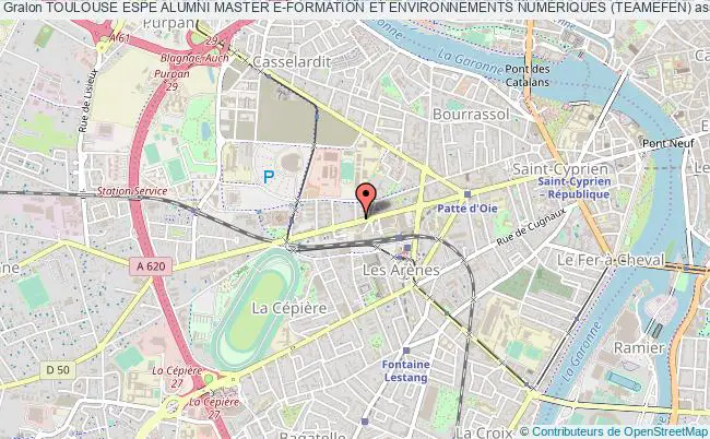 plan association Toulouse Espe Alumni Master E-formation Et Environnements NumÉriques (teamefen) Toulouse