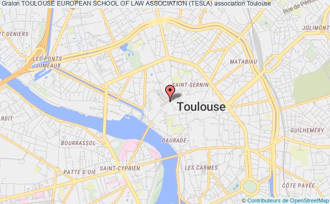 plan association Toulouse European School Of Law Association (tesla) Toulouse Cedex 9