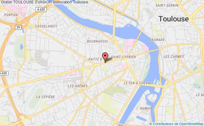 plan association Toulouse Evasion Toulouse