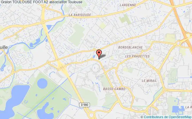 plan association Toulouse Foot A2 Toulouse