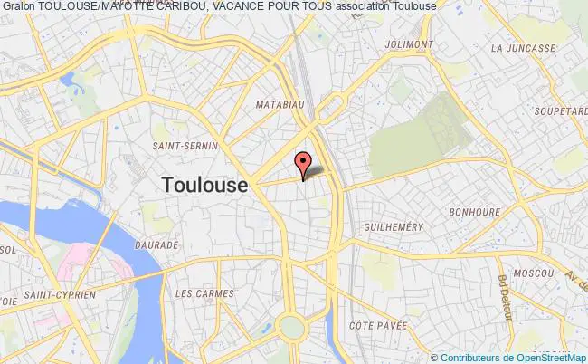plan association Toulouse/mayotte Caribou, Vacance Pour Tous Toulouse