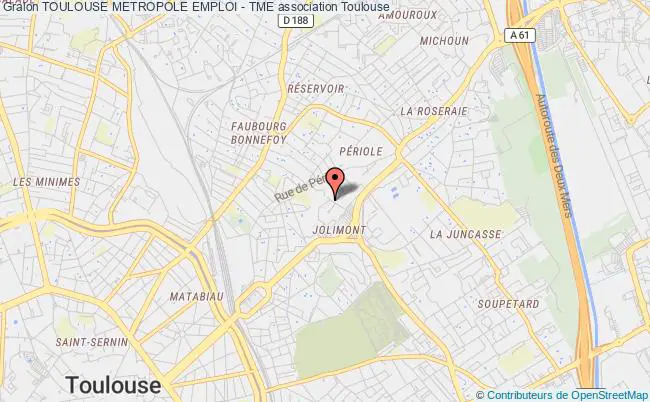 plan association Toulouse Metropole Emploi - Tme Toulouse