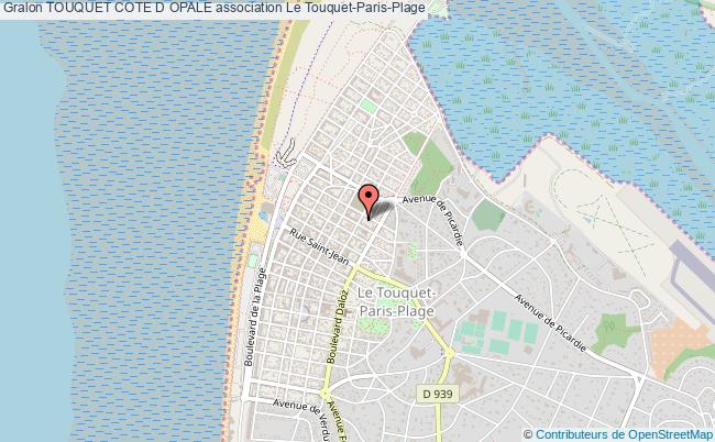 plan association Touquet Cote D Opale Le    Touquet-Paris-Plage