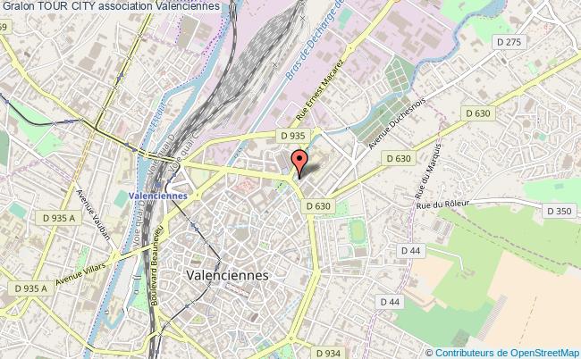 plan association Tour City Valenciennes