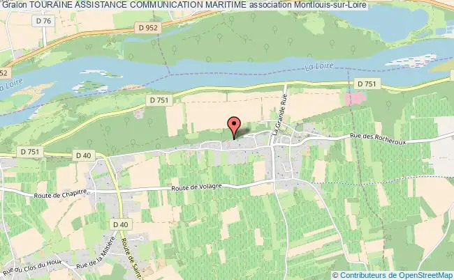 plan association Touraine Assistance Communication Maritime Montlouis-sur-Loire