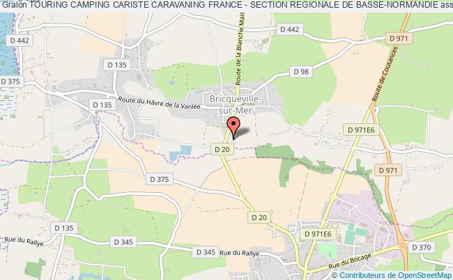 TOURING CAMPING CARISTE CARAVANING FRANCE - SECTION REGIONALE DE BASSE-NORMANDIE