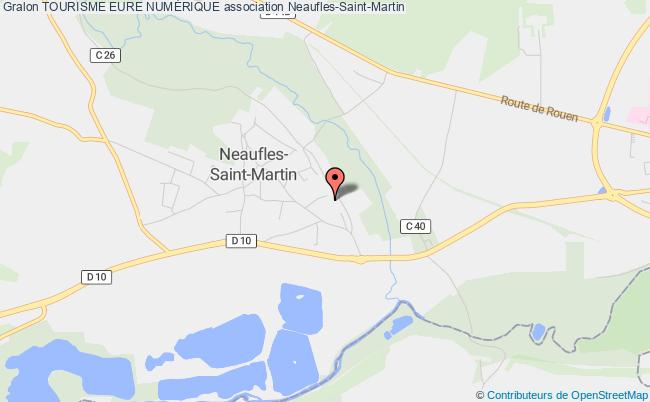 plan association Tourisme Eure NumÉrique Neaufles-Saint-Martin
