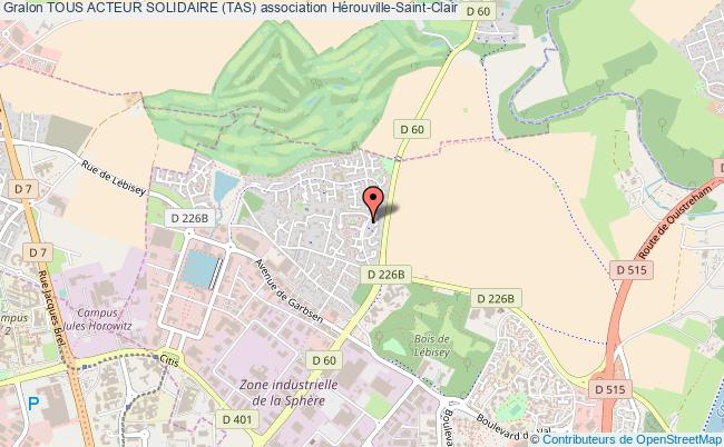 plan association Tous Acteur Solidaire (tas) Hérouville-Saint-Clair