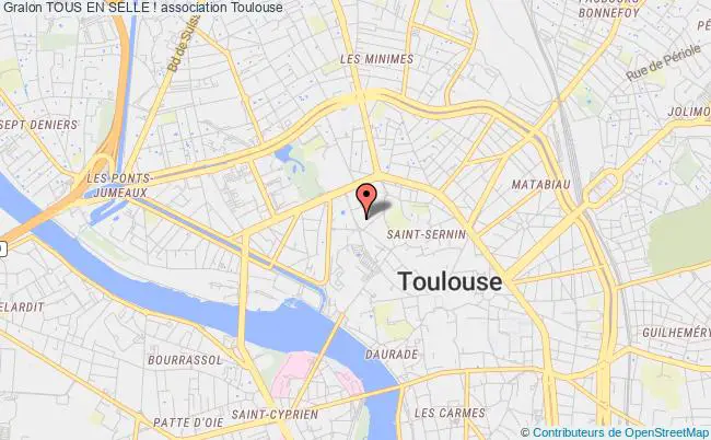 plan association Tous En Selle ! Toulouse