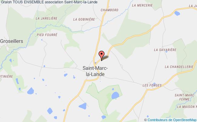 plan association Tous Ensemble Saint-Marc-la-Lande