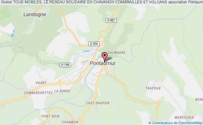 plan association Tous Mobiles, Le RÉseau Solidaire En Chavanon Combrailles Et Volcans Pontaumur