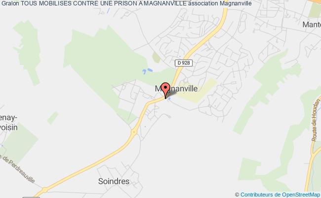 plan association Tous Mobilises Contre Une Prison A Magnanville Magnanville