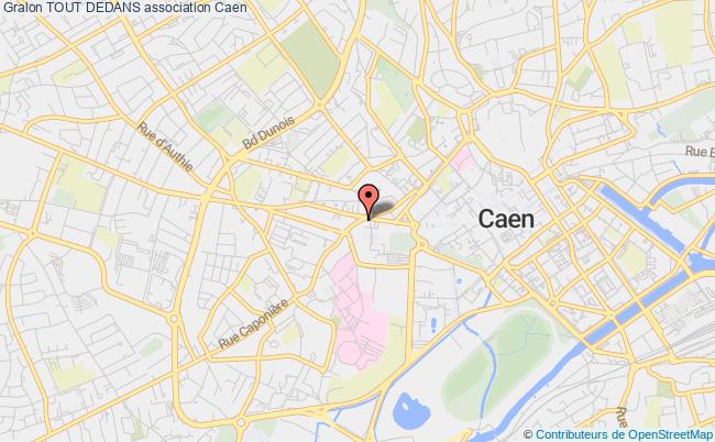 plan association Tout Dedans Caen