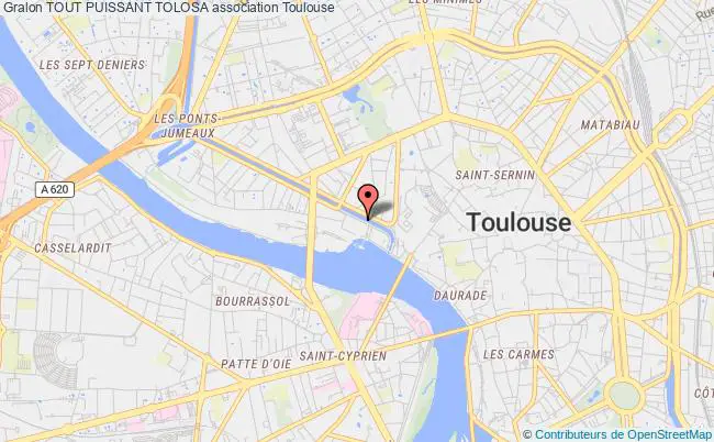 plan association Tout Puissant Tolosa Toulouse