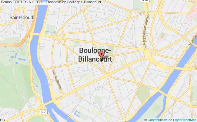 plan association Toutes A L'ecole Boulogne-Billancourt