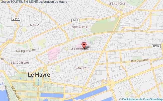 plan association Toutes En Seine Havre