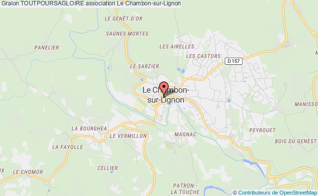 plan association Toutpoursagloire Chambon-sur-Lignon