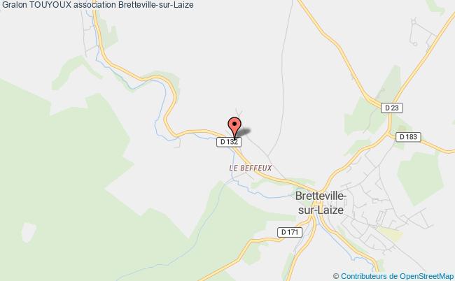 plan association Touyoux Bretteville-sur-Laize