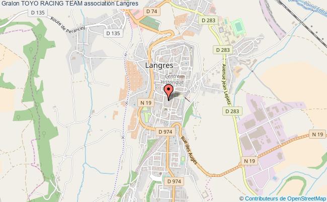 plan association Toyo Racing Team Langres