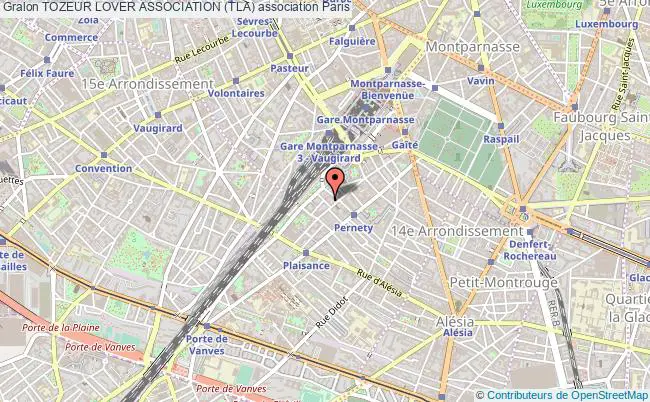 plan association Tozeur Lover Association (tla) Paris