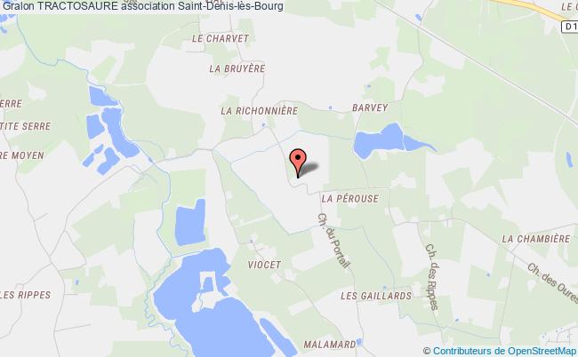 plan association Tractosaure Saint-Denis-lès-Bourg