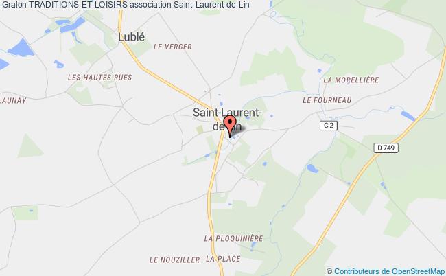 plan association Traditions Et Loisirs Saint-Laurent-de-Lin