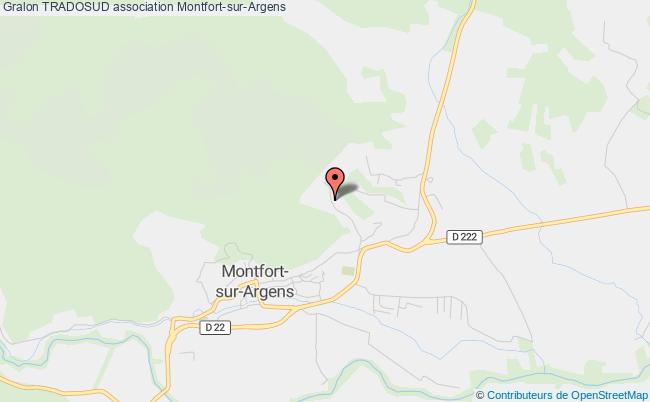 plan association Tradosud Montfort-sur-Argens