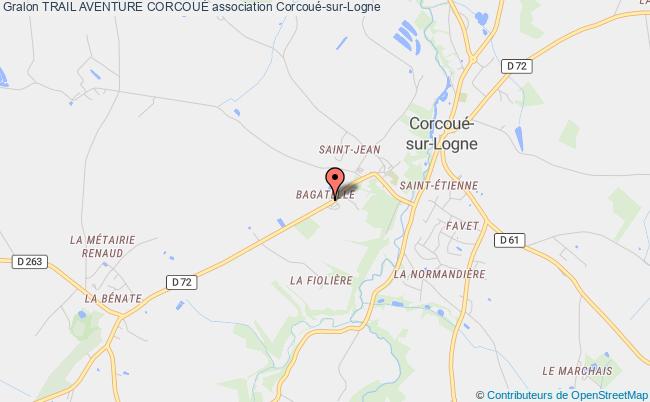 plan association Trail Aventure CorcouÉ Corcoué-sur-Logne