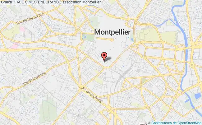 plan association Trail Cimes Endurance Montpellier