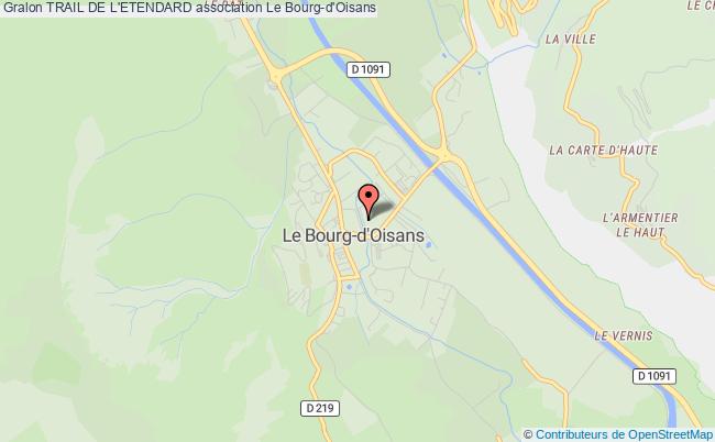 plan association Trail De L'etendard Le    Bourg-d'Oisans