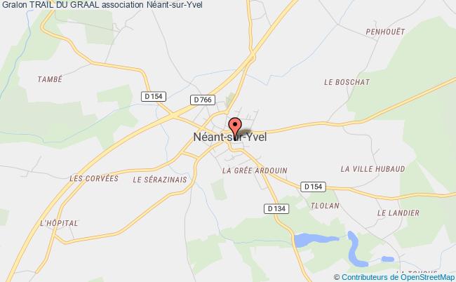 plan association Trail Du Graal Néant-sur-Yvel