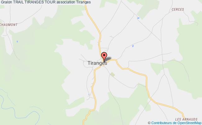 plan association Trail Tiranges Tour Tiranges