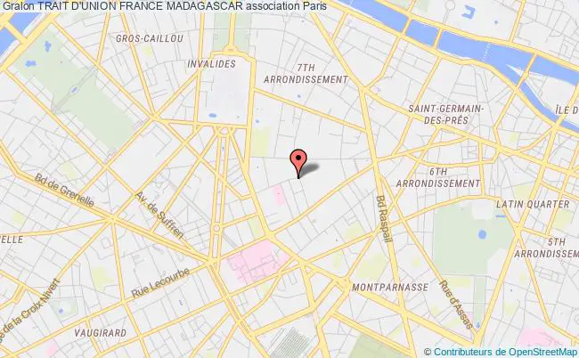plan association Trait D'union France Madagascar Paris