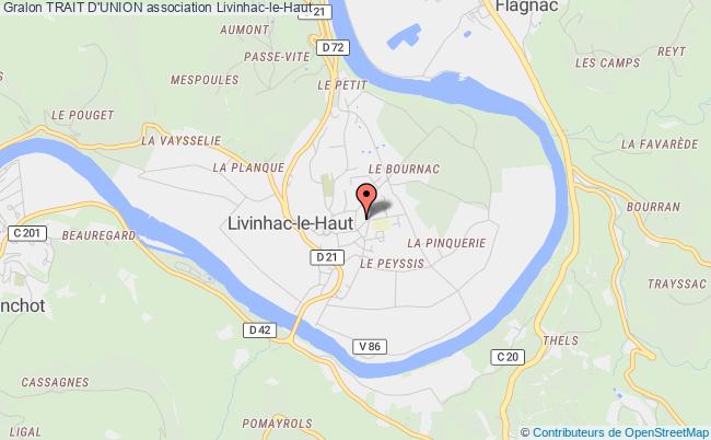 plan association Trait D'union Livinhac-le-Haut