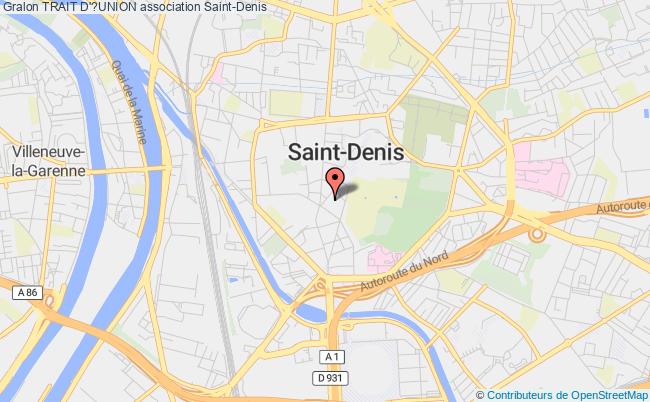 plan association Trait D'?union Saint-Denis