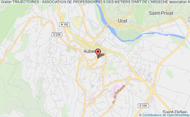TRAJECTOIRES - ASSOCIATION DE PROFESSIONNELS DES METIERS D'ART DE L'ARDECHE