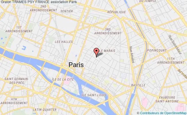 plan association Trames Psy France Paris