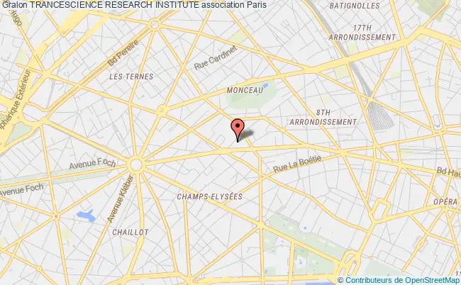 plan association Trancescience Research Institute Paris
