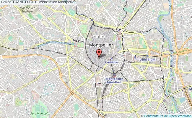 plan association Trans'lucide Montpellier