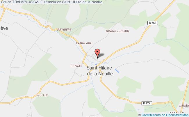 plan association Trans'musicale Saint-Hilaire-de-la-Noaille