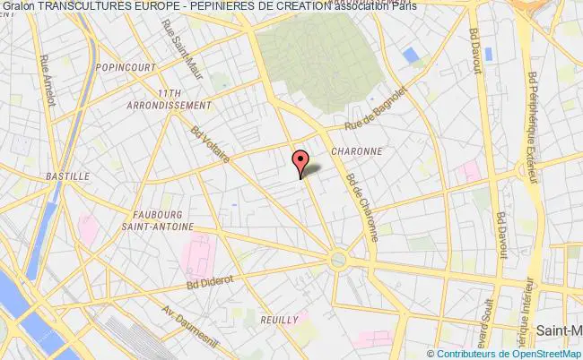 plan association Transcultures Europe - Pepinieres De Creation Paris