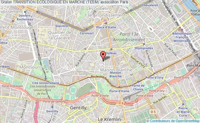 plan association Transition Ecologique En Marche (teem) Paris