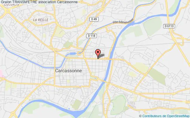 plan association Transm'etre Carcassonne