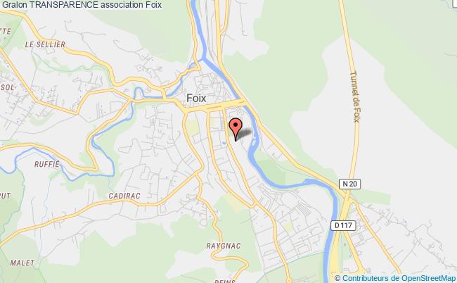 plan association Transparence Foix