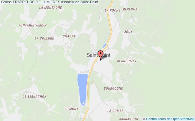plan association Trappeurs De Lumieres Saint-Point