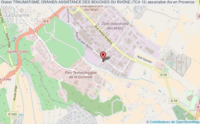 plan association Traumatisme CrÂnien Assistance Des Bouches Du RhÔne (tca 13) Aix-en-Provence