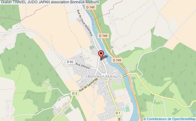 plan association Travel Judo Japan Bonneuil-Matours