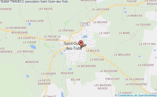plan association Trav&co Saint-Ouën-des-Toits